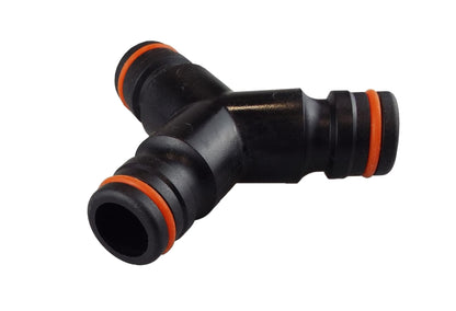 Three Way Splitter Max Flo, Black/Orange - Best4Trade-Retail Garden watering