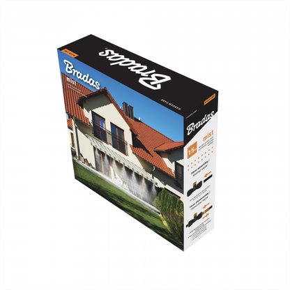 Garden Water Mist Kit, Black/Orange, 15m - Best4Trade-Retail Garden watering