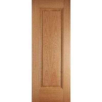 Oak Eindhoven 1 Panel Pre-Finished Internal Door - 1981mm x 838mm - LPD Doors