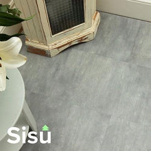 Load image into Gallery viewer, SISU Elegant Concrete Click Vinyl Flooring Tiles - 305mm x 610mm (10 Pack) - EnviroBuild
