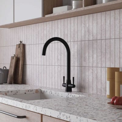 Lusso Twin Lever Kitchen Tap - All Colours - Ellsi