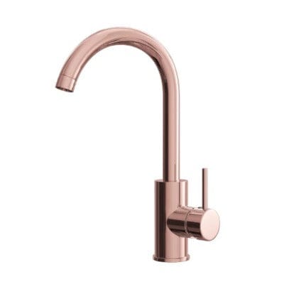 Tivoli Kitchen Mixer Tap w/ Swivel Spout - Swan Neck - Ellsi