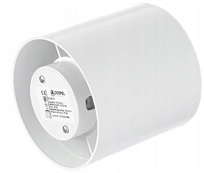 Euro 1 In Line Bathroom Fan 100mm - Best4Trade-Retail