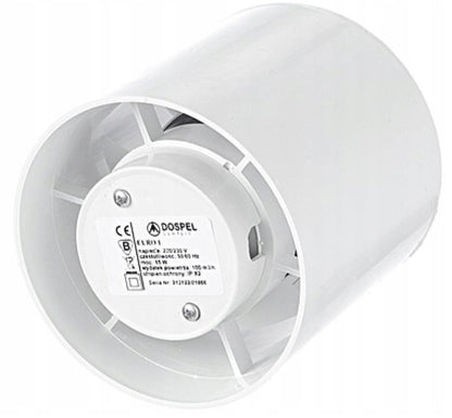 Euro 3 In Line Bathroom Fan 150mm - Best4Trade-Retail