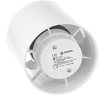 Euro 3 In Line Bathroom Fan 150mm - Best4Trade-Retail