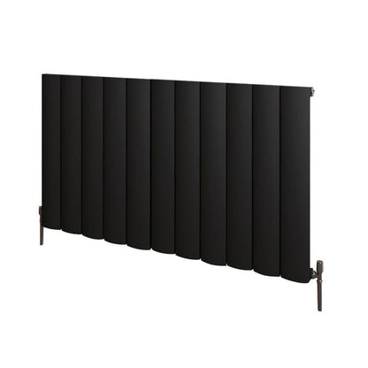 Azar Horizontal Aluminium Designer Radiator - All Sizes - Aqua