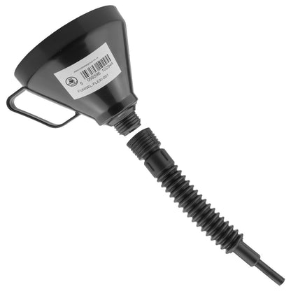 Car Fuel Funnel Flexi Black