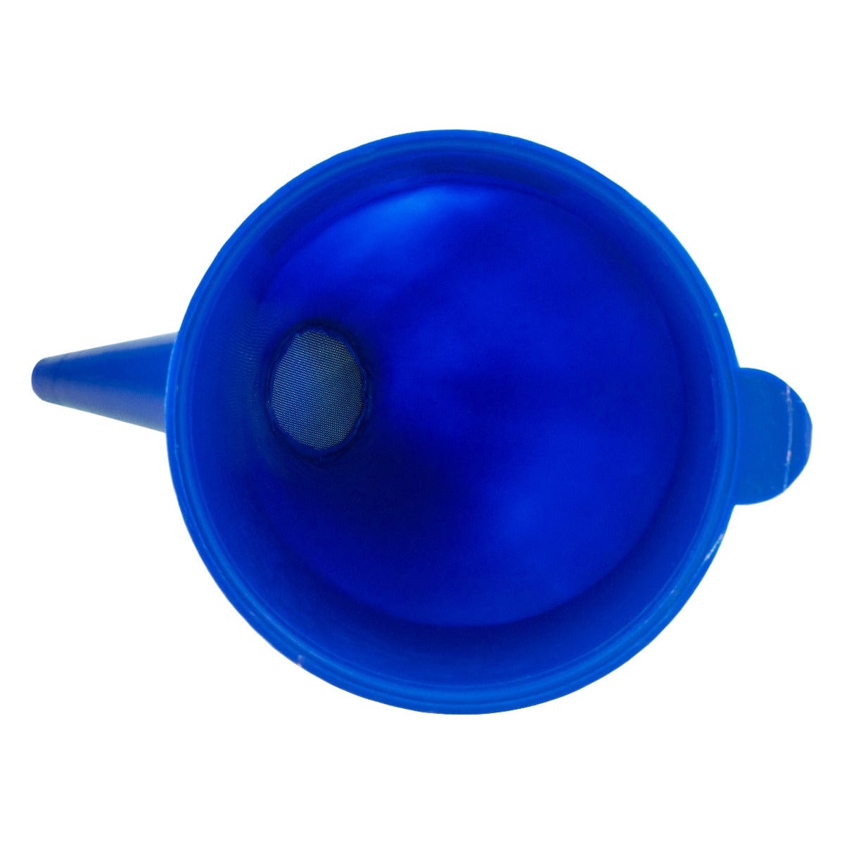 Angled Car Fuel Funnel with Filter, Blue - Best4Trade-Retail CAR