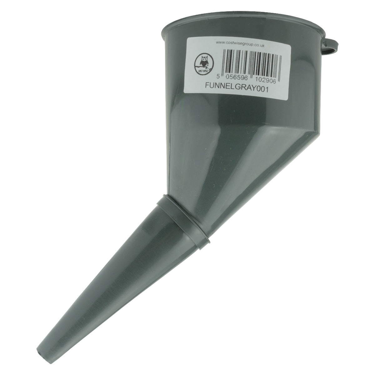 Angled Car Fuel Funnel with Filter, Gray - Best4Trade-Retail CAR