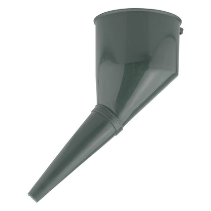 Angled Car Fuel Funnel with Filter, Gray