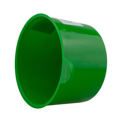 Angled Car Fuel Funnel with Filter, Green