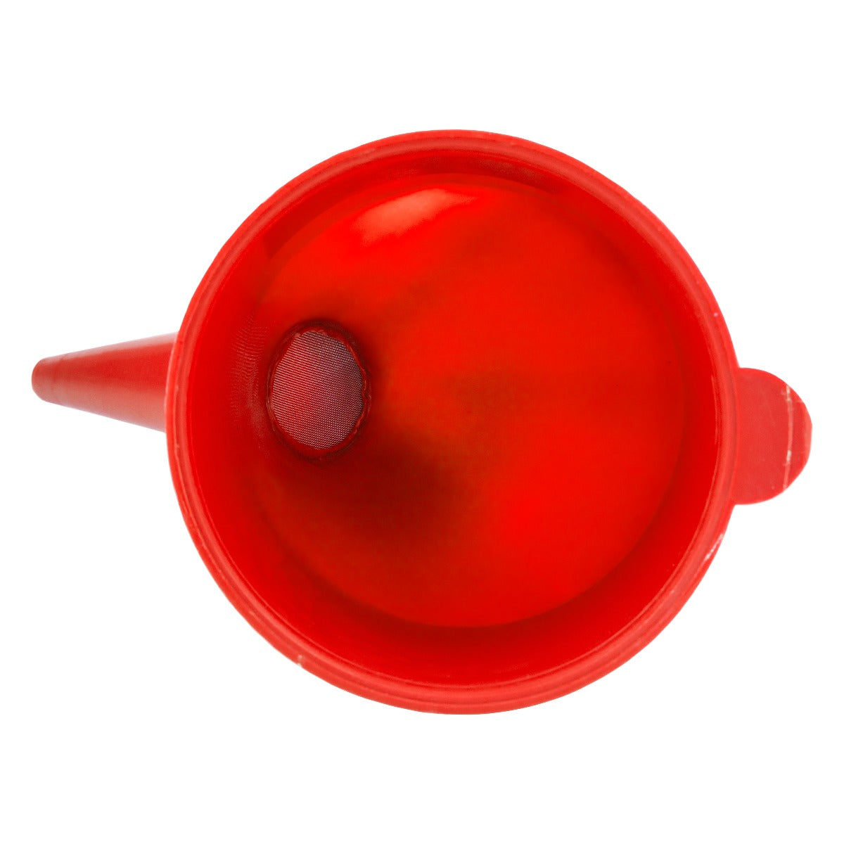 Angled Car Fuel Funnel with Filter, Red - Best4Trade-Retail CAR