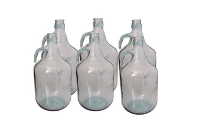 Glass Demijohn 5L 6 Pack Plain - Best4Trade-Retail Costwise Home Brewing