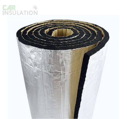 8mm Camper Van Soundproofing Foam Insulation with Aluminium Back, GlassMAT GR