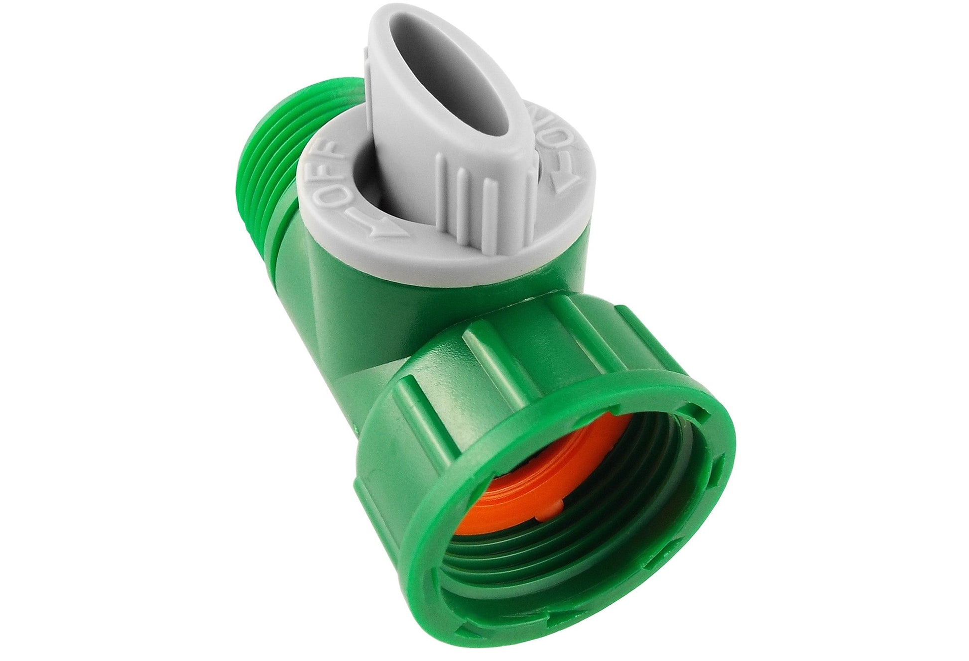 Tap Adapter with Valve 3/4" BSPM-F Green/Grey - Best4Trade-Retail