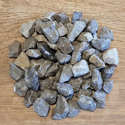 White Grey Limestone Gravel Chippings - Dandy's Topsoil & Landscape Supplies Gravel, Slate & Aggregates