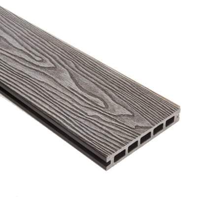 Triton WPC Double Faced Decking Board Sample - Storm Building Products Outdoor & Garden