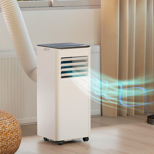 HOMCOM Portable Air Conditioner 5000 BTU, 4-in-1 AC Unit with Cool, Dehumidifier, Fan, Sleep Mode, WiFi Voice Remote Control