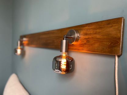 Headboard Twin Wall Lights | Bedside Reading & Bedroom Lighting UK