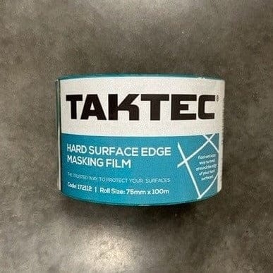 Taktec HS75 Hard Surface Marking Tape 100m x 75mm (Box of 12 Rolls) - Taktec