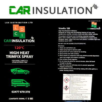 Automotive Spray Glue, High Temperature Resistant Adhesive