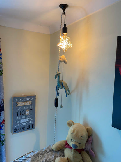 Harry Potter Plug In Pendant Light | Wizard Bedroom & Bedside Lighting UK