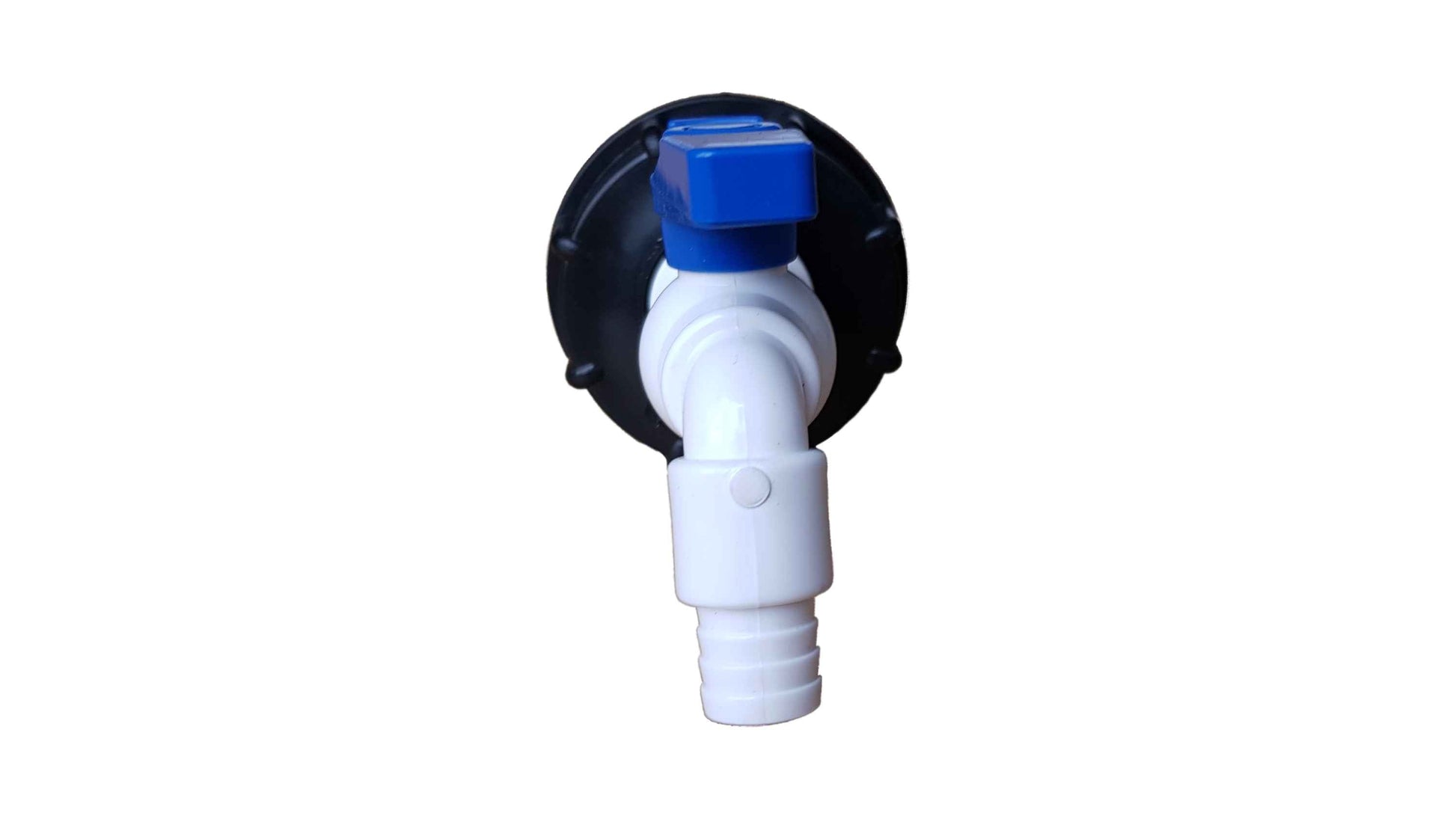 IBC 2” S60X6 Cap with White Blue Plastic Tap - Best4Trade-Retail