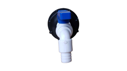 IBC 2” S60X6 Cap with White Blue Plastic Tap - Best4Trade-Retail