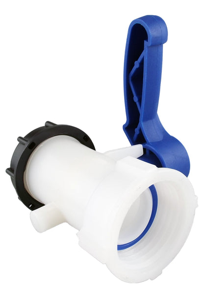 IBC 2” S60X6 Valve with IBC S60X6 - 1” Camlock Fitting and 1” Type C Camlock - Best4Trade-Retail