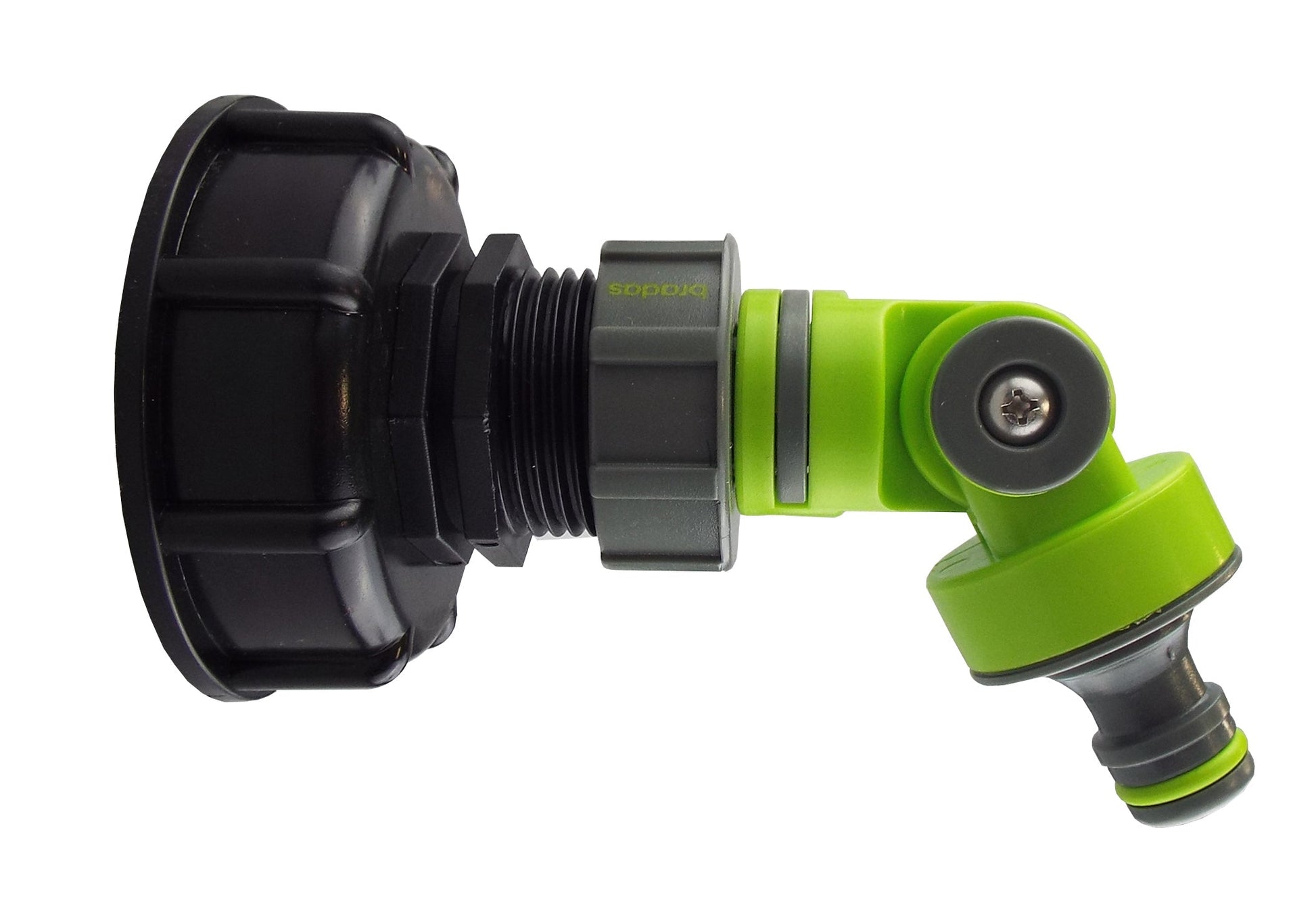 IBC 2” S60X6 Cap with Adjustable Tap Connector Lime - Best4Trade-Retail
