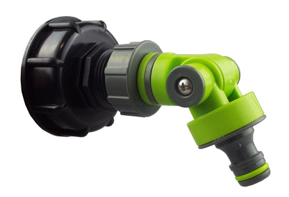 IBC 2” S60X6 Cap with Adjustable Tap Connector Lime - Best4Trade-Retail