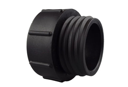 IBC 2” BSPF – S60X6 Cap with S60X6 – ½” BSPF Cap and Lever Tap ½” Barb - Best4Trade-Retail