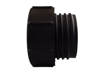 IBC 2” BSPF – S60X6 Cap with S60X6 – ½” BSPF Cap and Brass Bib Quick Connect Tap 1/2” BSP - Best4Trade-Retail