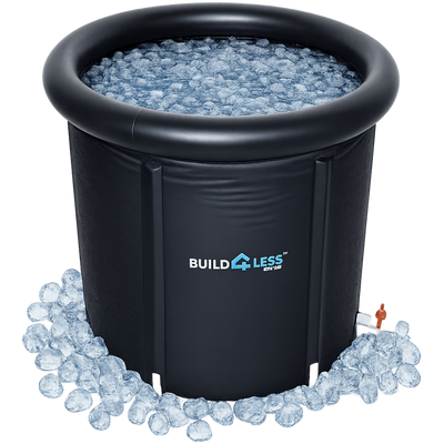 Premium Ice Bath - 85cm x 75cm - With Thermal Cover and Accessories