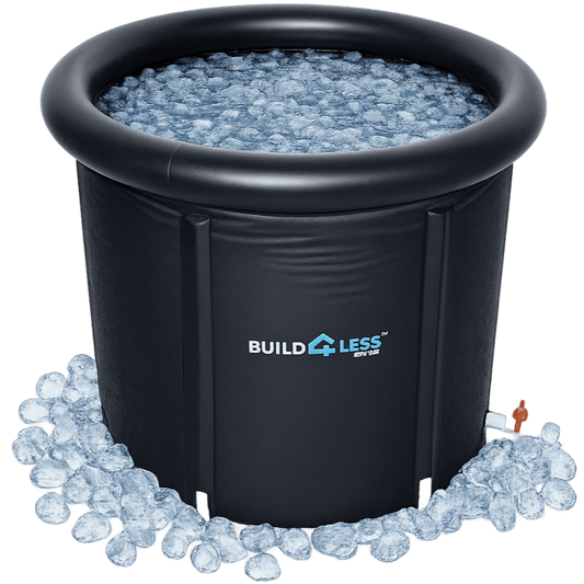 Premium Ice Bath - 85cm x 75cm - With Thermal Cover and Accessories