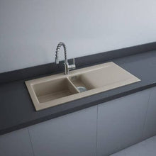 Load image into Gallery viewer, RAK Dream 1 Inset 1.5 Bowl Kitchen Sink 101cm w/ Overflow - All Colours - RAK Ceramics
