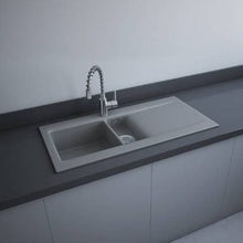 Load image into Gallery viewer, RAK Dream 1 Inset 1.5 Bowl Kitchen Sink 101cm w/ Overflow - All Colours - RAK Ceramics
