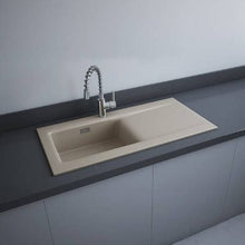 Load image into Gallery viewer, RAK Dream 2 Inset Single Bowl Kitchen Sink 101cm w/ Overflow - All Colours - RAK Ceramics
