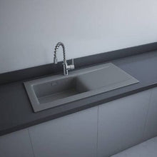 Load image into Gallery viewer, RAK Dream 2 Inset Single Bowl Kitchen Sink 101cm w/ Overflow - All Colours - RAK Ceramics
