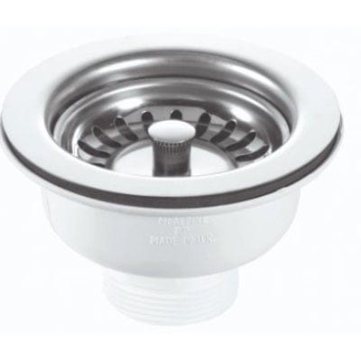 RAK 90mm Stainless Steel Basket Strainer Waste - RAK Ceramics