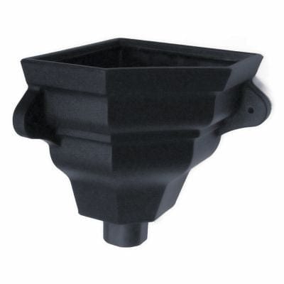 Brett Martin Cascade Corner Ogee 68mm Hopper Small (Cast Iron Effect) - Brett Martin