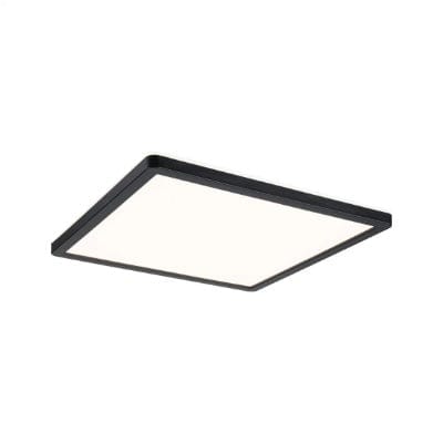 Atria Shine Backlight Square LED Panel 293x293mm Warm White - Black - Paulmann