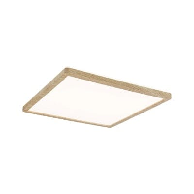 Atria Shine Backlight Square LED Panel 293x293mm Neutral White - Wood Look - Paulmann