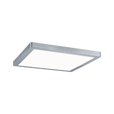 Atria Square LED Panel 300x300mm Neutral White - Chrome - Paulmann