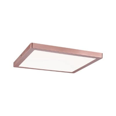 Atria Square LED Panel 300x300mm Neutral White - Rosé Gold – Build4less