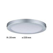 Load image into Gallery viewer, Atria Round LED Panel 300mm Neutral White - Chrome - Paulmann
