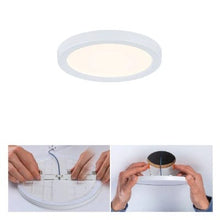 Load image into Gallery viewer, Areo VariFit Round LED Recessed Panel 118mm Warm White - White - Paulmann
