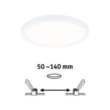 Load image into Gallery viewer, Areo VariFit Round LED Recessed Panel 175mm Neutral White - White - Paulmann
