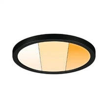 Load image into Gallery viewer, Areo VariFit Round LED Recessed Panel 175mm 3 Step Dim To Warm - Black - Paulmann
