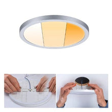 Load image into Gallery viewer, Areo VariFit Round LED Recessed Panel 175mm 3 Step Dim To Warm - Chrome - Paulmann
